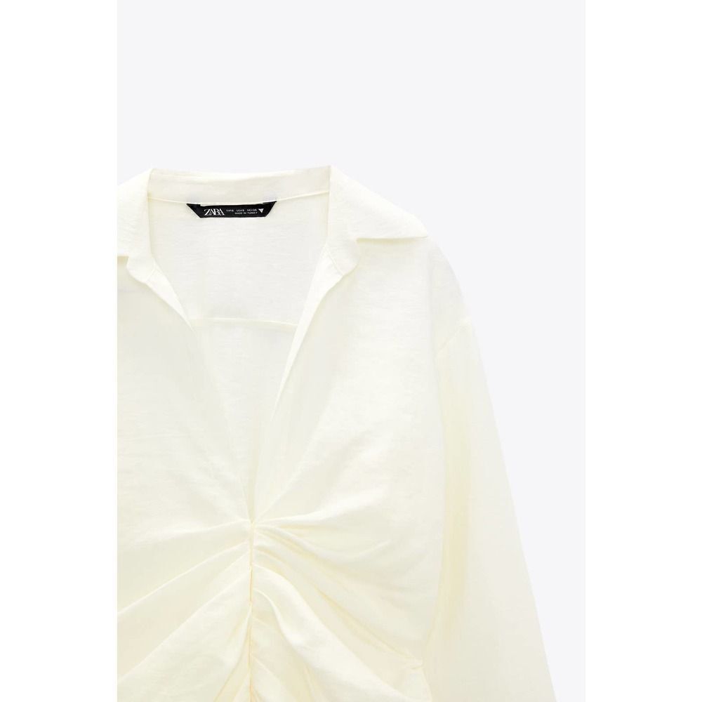 ZARA DRAPED DRESS NEW - Picture 7 of 7
